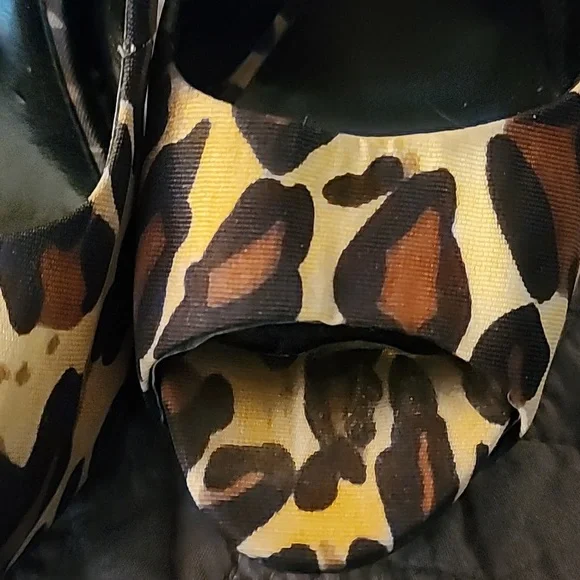 Jessica Simpson peeptoe Leopard platform heels - Picture 10 of 13